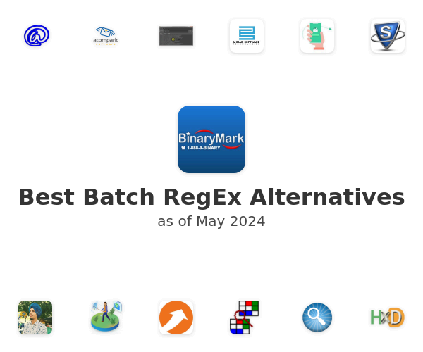 Best Batch RegEx Alternatives