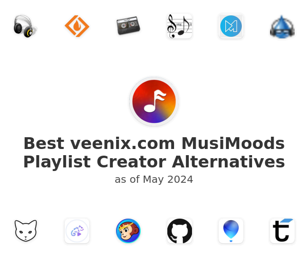 Best veenix.com MusiMoods Playlist Creator Alternatives