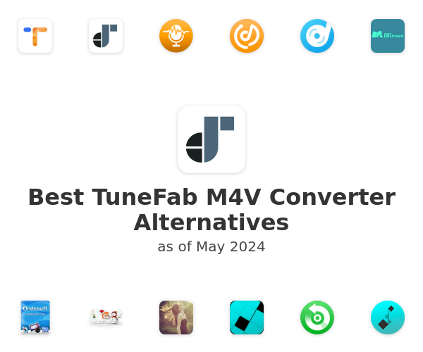 Best TuneFab M4V Converter Alternatives