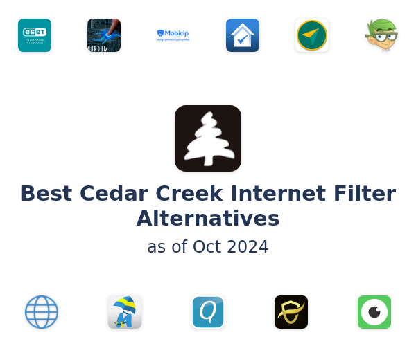 Best Cedar Creek Internet Filter Alternatives