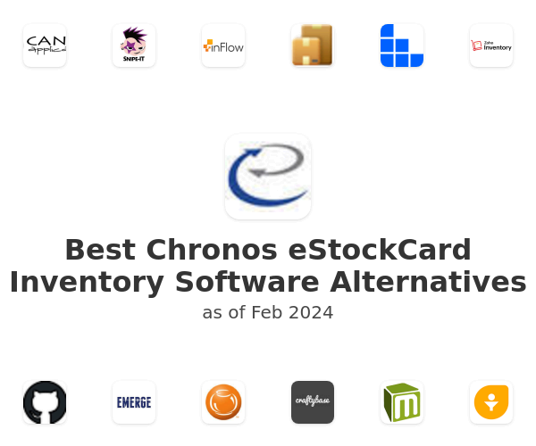 Best Chronos eStockCard Inventory Software Alternatives