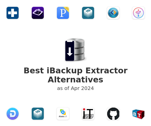 Best iBackup Extractor Alternatives