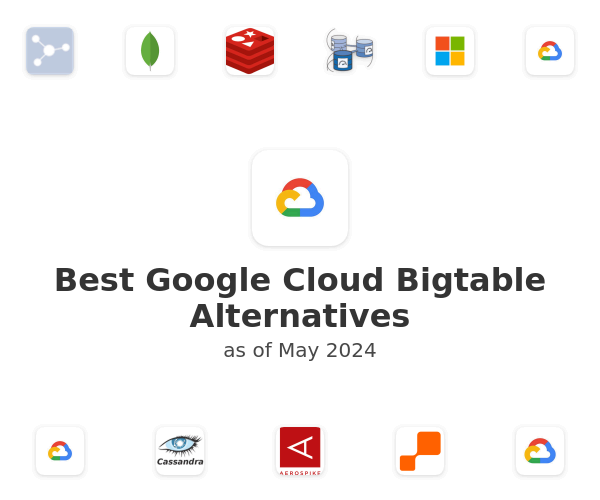 Best Google Cloud Bigtable Alternatives
