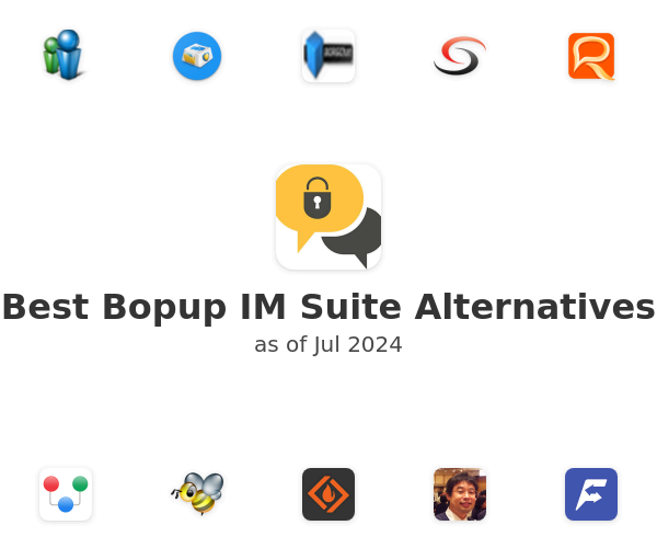 Best Bopup IM Suite Alternatives