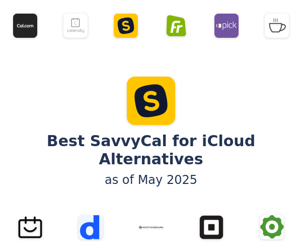 Best SavvyCal for iCloud Alternatives
