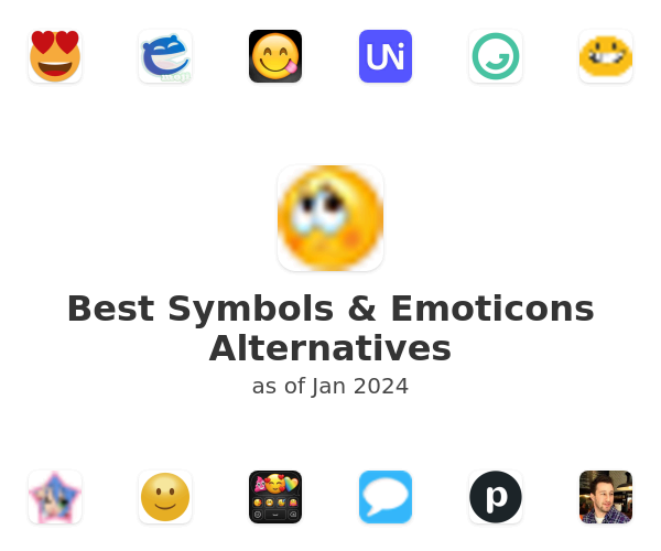 Best Symbols & Emoticons Alternatives