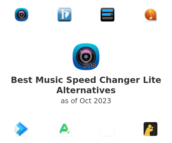 Best Music Speed Changer Lite Alternatives