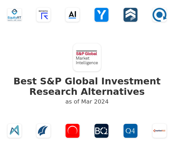 Best S&P Global Investment Research Alternatives