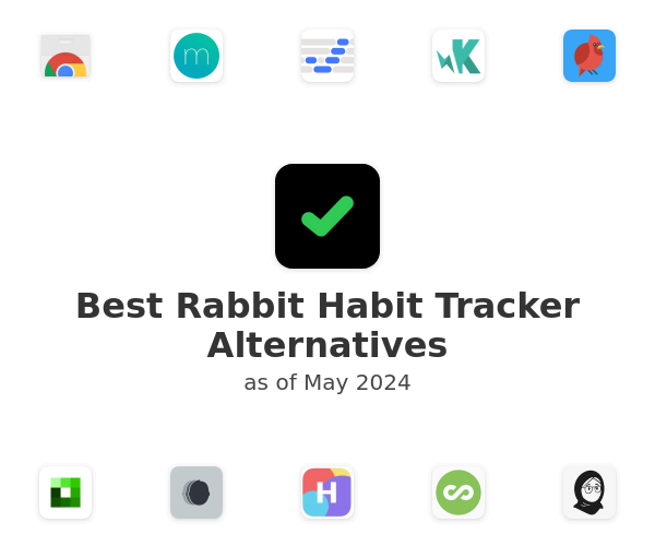 Best Rabbit Habit Tracker Alternatives