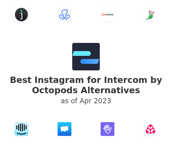 Best Instagram for Intercom by Octopods Alternatives