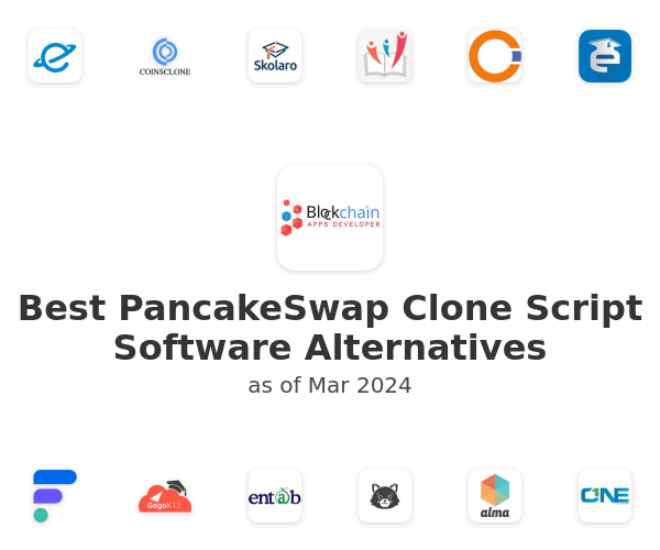 Best PancakeSwap Clone Script Software Alternatives