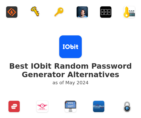 Best IObit Random Password Generator Alternatives