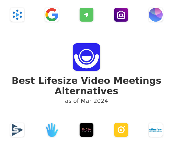 Best Lifesize Video Meetings Alternatives