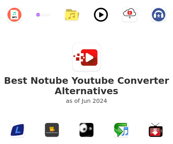 Best Notube Youtube Converter Alternatives