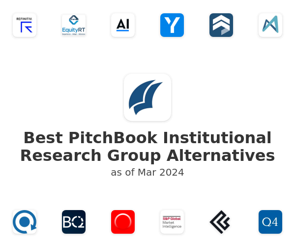 Best PitchBook Institutional Research Group Alternatives