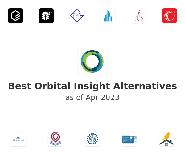 Best Orbital Insight Alternatives