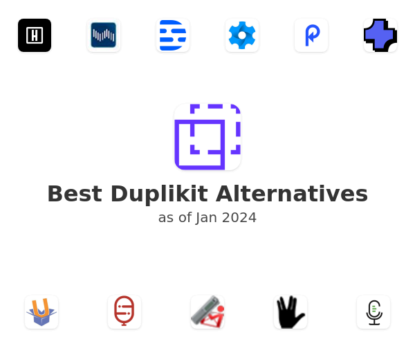 Best Duplikit Alternatives