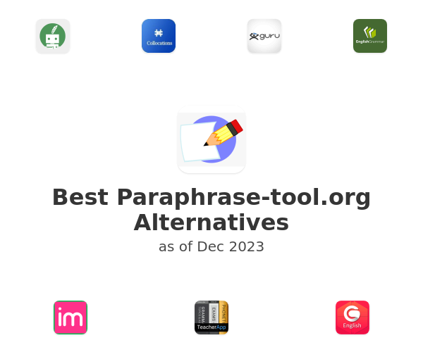 Best Paraphrase-tool.org Alternatives