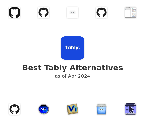 Best Tably Alternatives