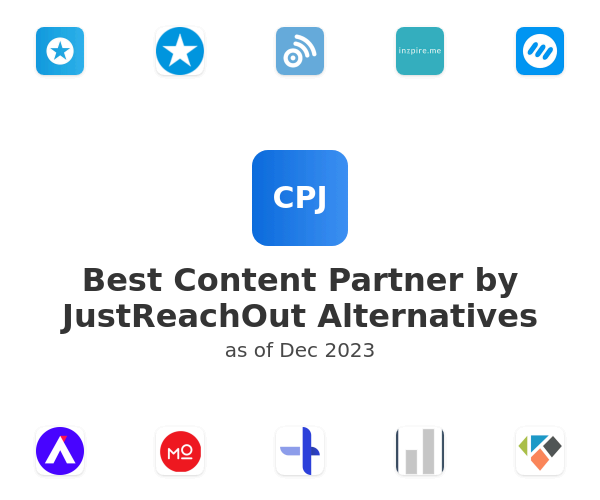 Best Content Partner by JustReachOut Alternatives