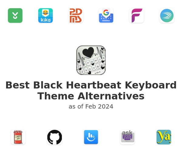Best Black Heartbeat Keyboard Theme Alternatives