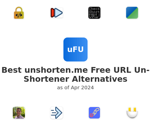 Best unshorten.me Free URL Un-Shortener Alternatives