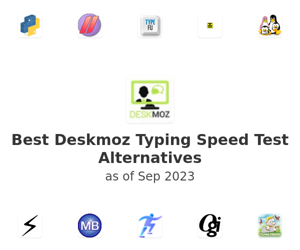 Best Deskmoz Typing Speed Test Alternatives