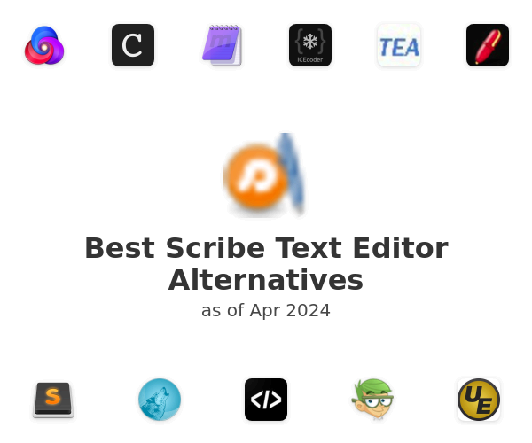 Best Scribe Text Editor Alternatives