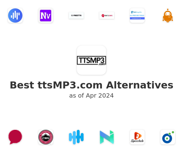 Best ttsMP3.com Alternatives
