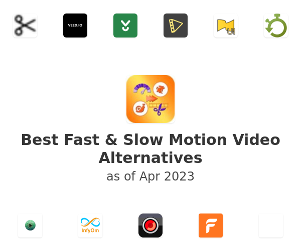Best Fast & Slow Motion Video Alternatives
