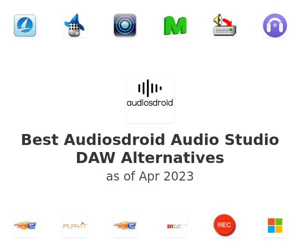Best Audiosdroid Audio Studio DAW Alternatives