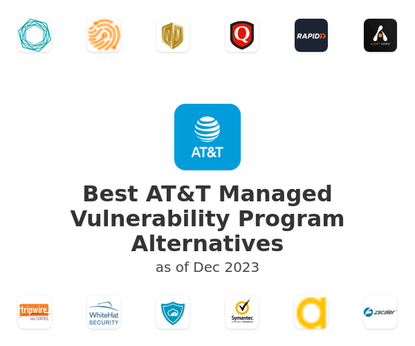 Best AT&T Managed Vulnerability Program Alternatives