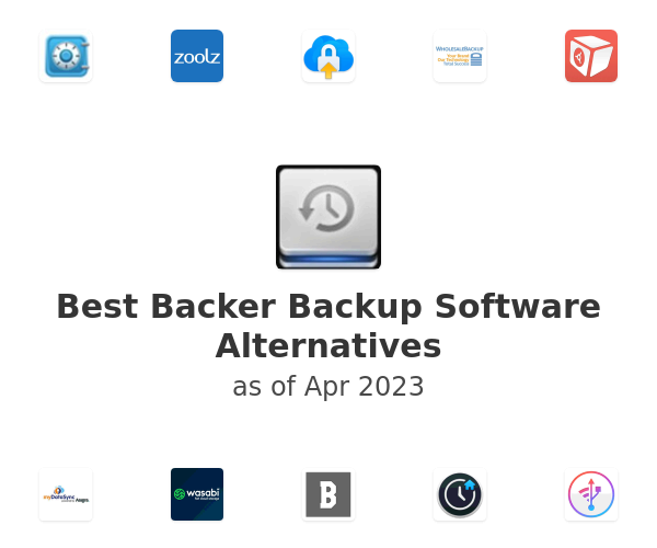 Best Backer Backup Software Alternatives