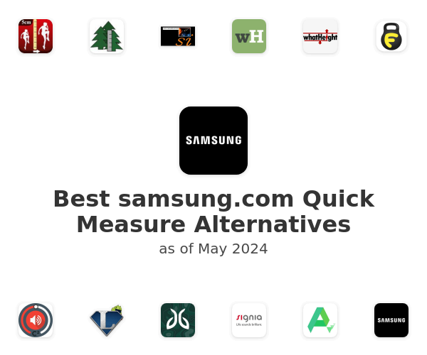 Best samsung.com Quick Measure Alternatives