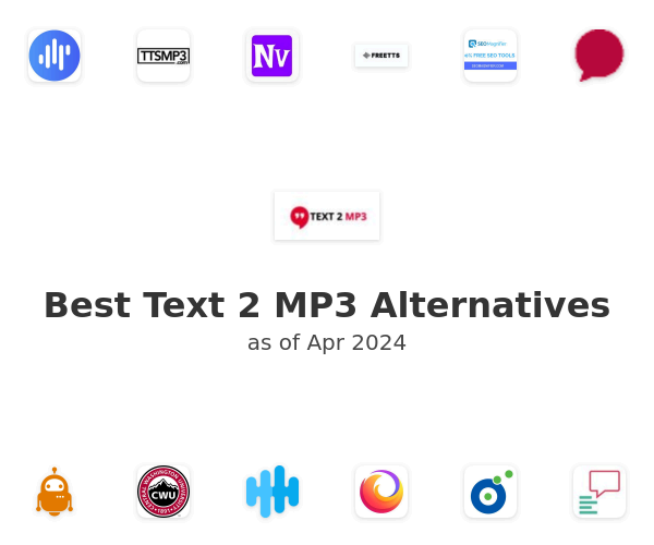 Best Text 2 MP3 Alternatives