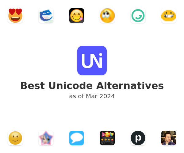 Best Unicode Alternatives
