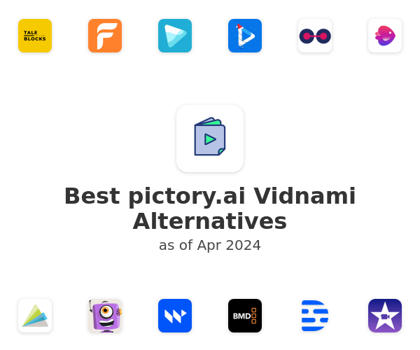 Best pictory.ai Vidnami Alternatives