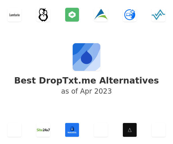 Best DropTxt.me Alternatives