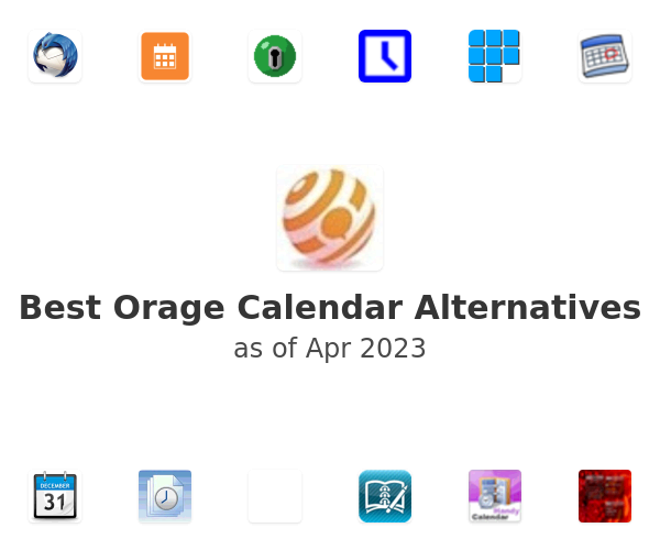 Best Orage Calendar Alternatives