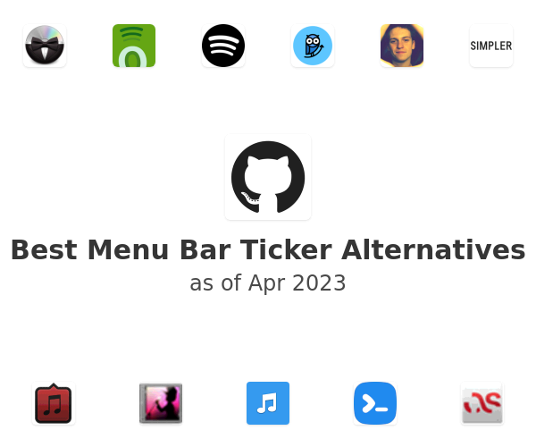 Best Menu Bar Ticker Alternatives