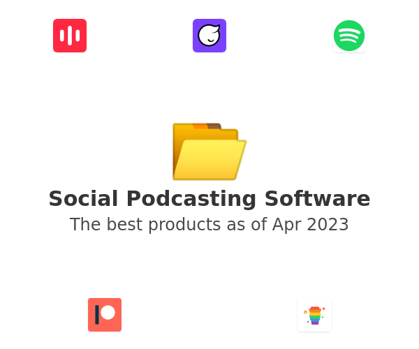 The best Social Podcasting products