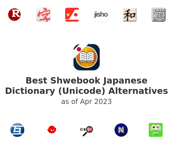 Best Shwebook Japanese Dictionary (Unicode) Alternatives