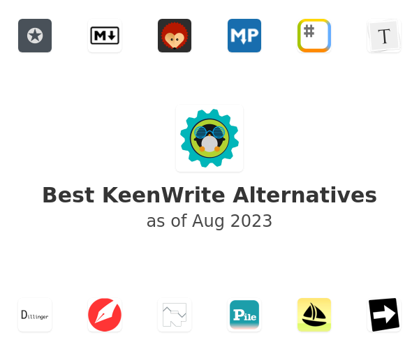 Best KeenWrite Alternatives