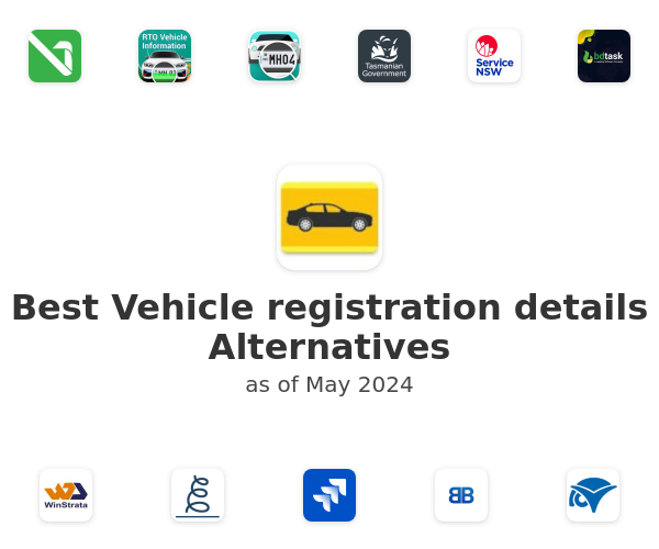 Best Vehicle registration details Alternatives