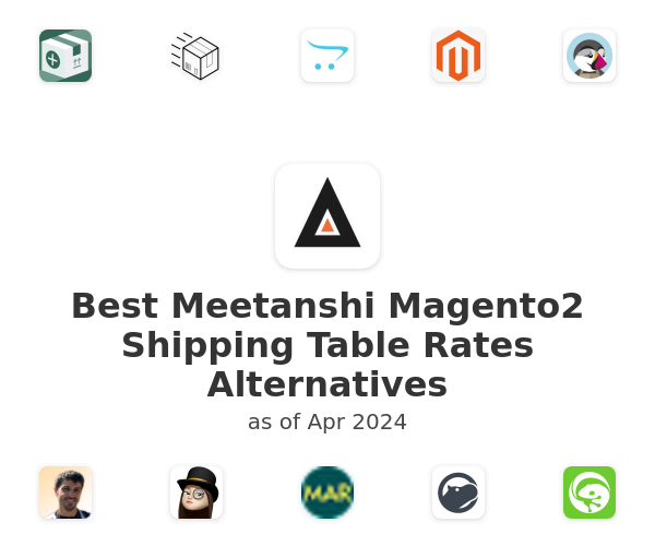 Best Meetanshi Magento2 Shipping Table Rates Alternatives