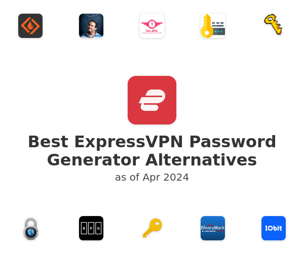 Best ExpressVPN Password Generator Alternatives