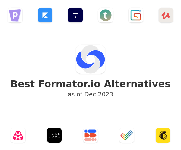 Best Formator.io Alternatives