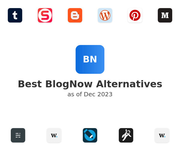 Best BlogNow Alternatives