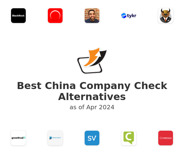 Best China Company Check Alternatives