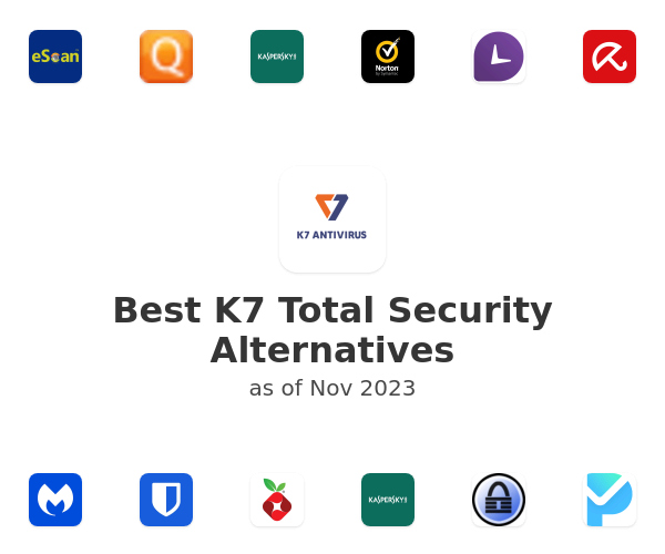 Best K7 Total Security Alternatives
